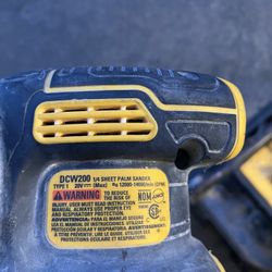 DeWalt Battery Powered Sander