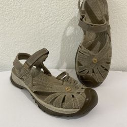 Keen Rose Sandals Women Tan  LeatherSize 10 