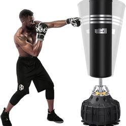 Standing punching bag