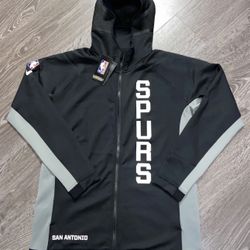 Nike NBA San Antonio Spurs Earned Edition Showtime Therma Flex Hoodie Mens XL