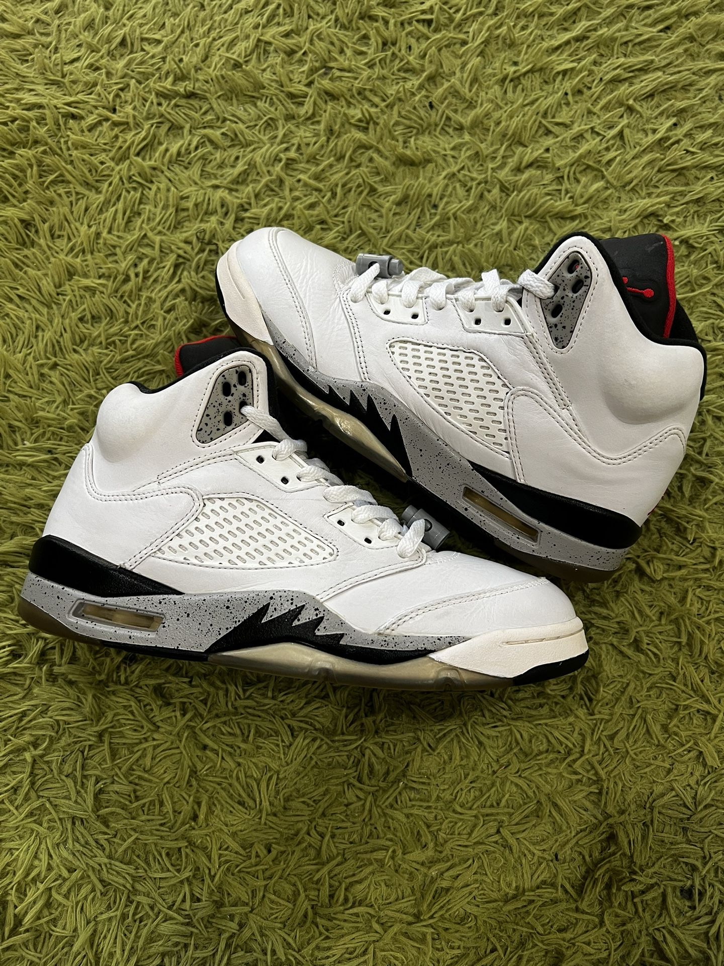 CLEAN Jordan 5 Retro White Cement Size 8 (2017) NO BOX