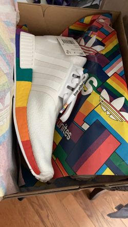 Size 10 NMD _R1 pride Adidas men’s brand new