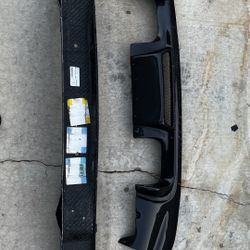 E46 M3 Rear Carbon Diffuser And Rebar