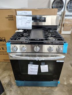 LG range stove