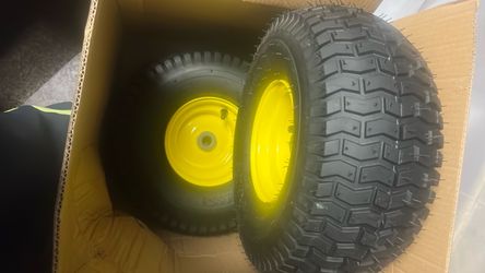 16x6.50-8 Lawn Mower Wheels - Set of 2 - Fits on 3/4 Inch Axle