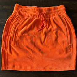 Adidas X Jeremy Scott Women’s Orange Skirt Size Small