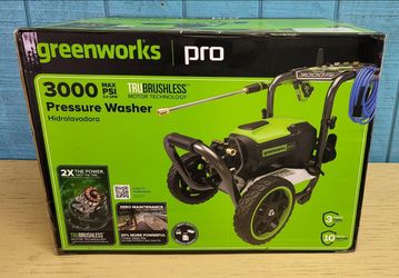Greenworks Pro 3000-PSI Electric Pressure Washer -BRAND NEW