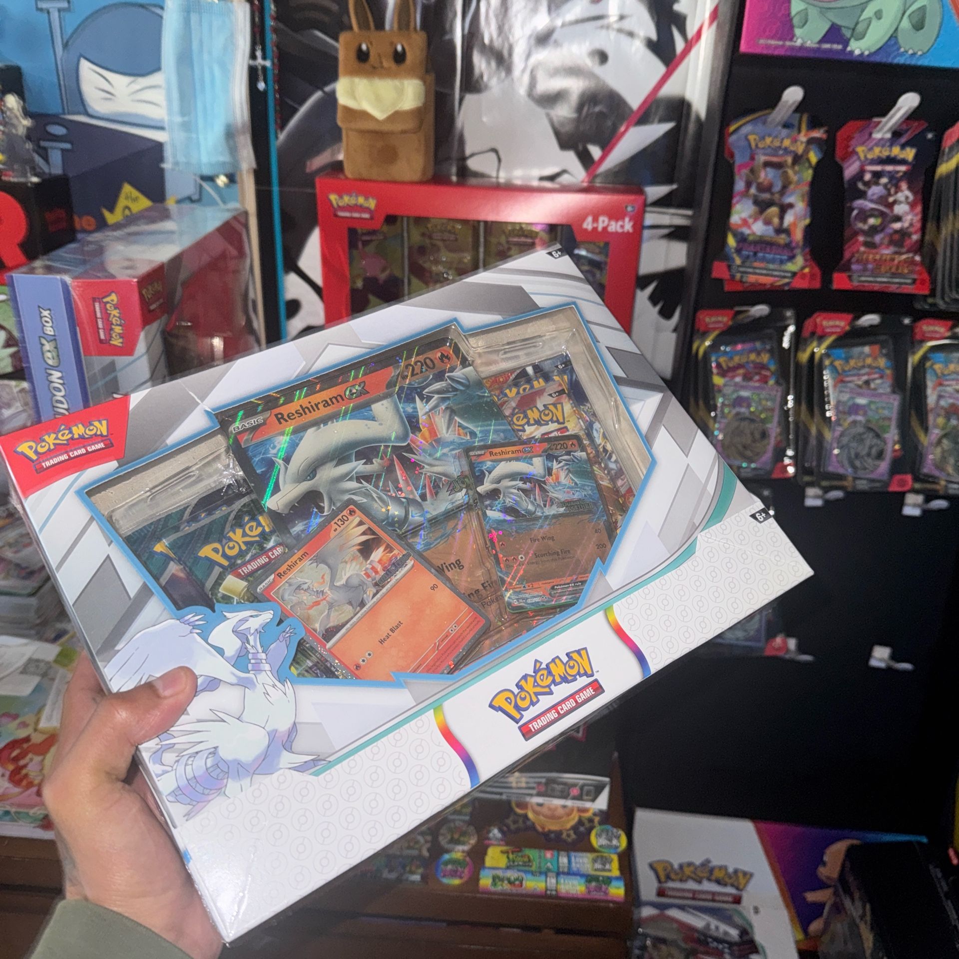 Reshiram Ex Box Pokemon Cards 