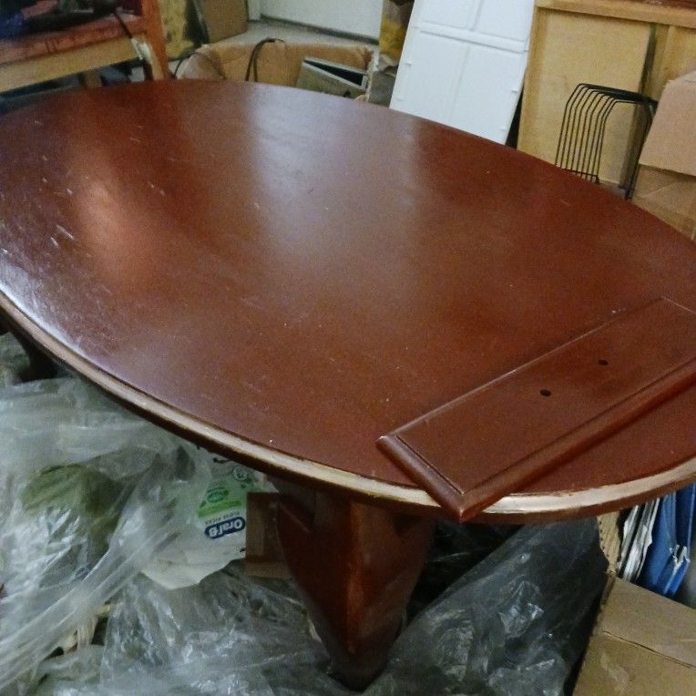 Oval Coffee Table And Rectangle End Table And Curved End Tsble W Glass Center