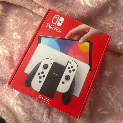 Video Game Console: White Nintendo Switch