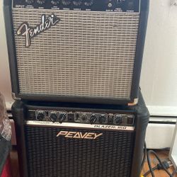 2 Small  Guitar Amps