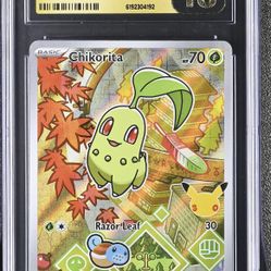 Chikorita First Partner Mega Evolution Promo PRISTINE 10