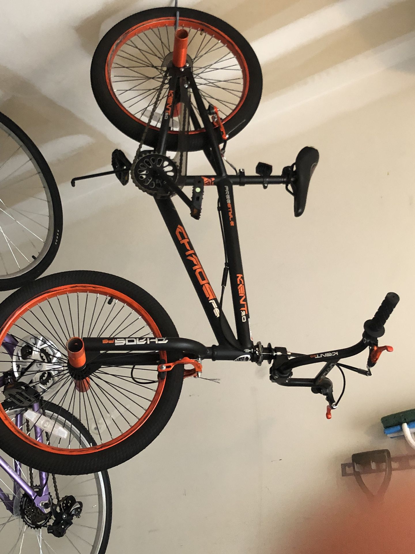Orange Bmx Bike 