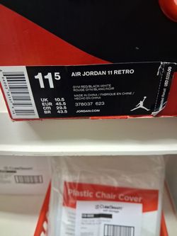 Retro 11's Red size 11.5