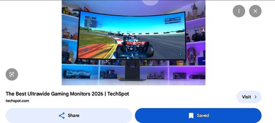 Xenon 34" gaming monitor  retail price  $1200.00