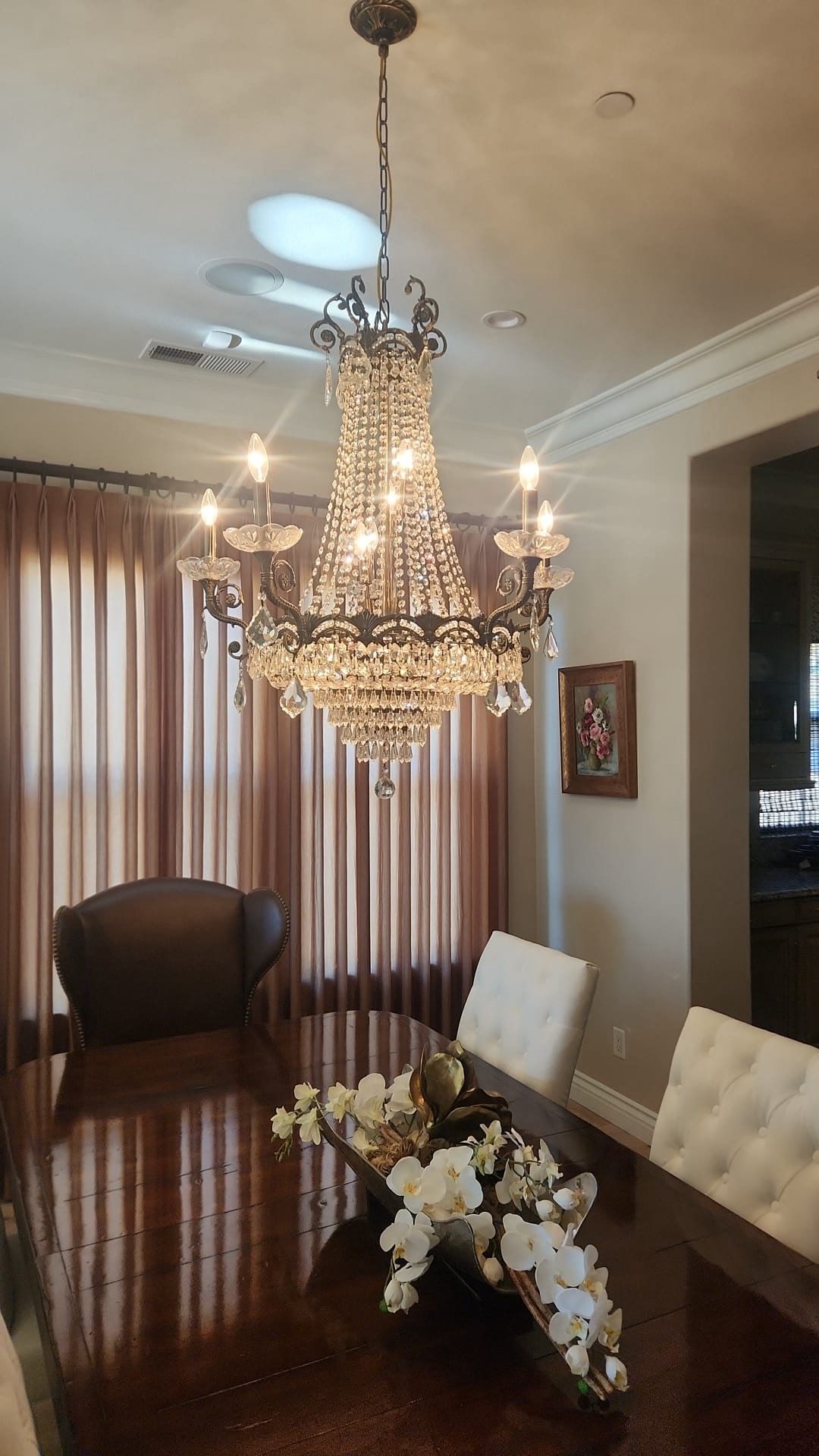 CHANDELIER. LAMPARA. CENTRAL