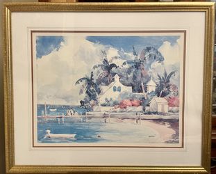 William Ternes Water Color Print “Paradise Found”