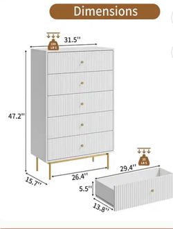 Large dresser  - White