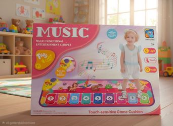 Kids Music Touch-Sensitive Piano Play Mat