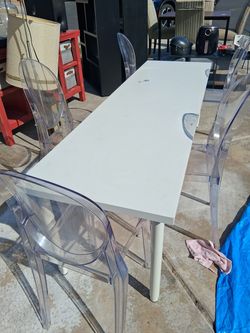 Table and chairs
