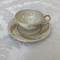 NORLEANS Meito Courtley Tea Cup & Saucer Made In Japan