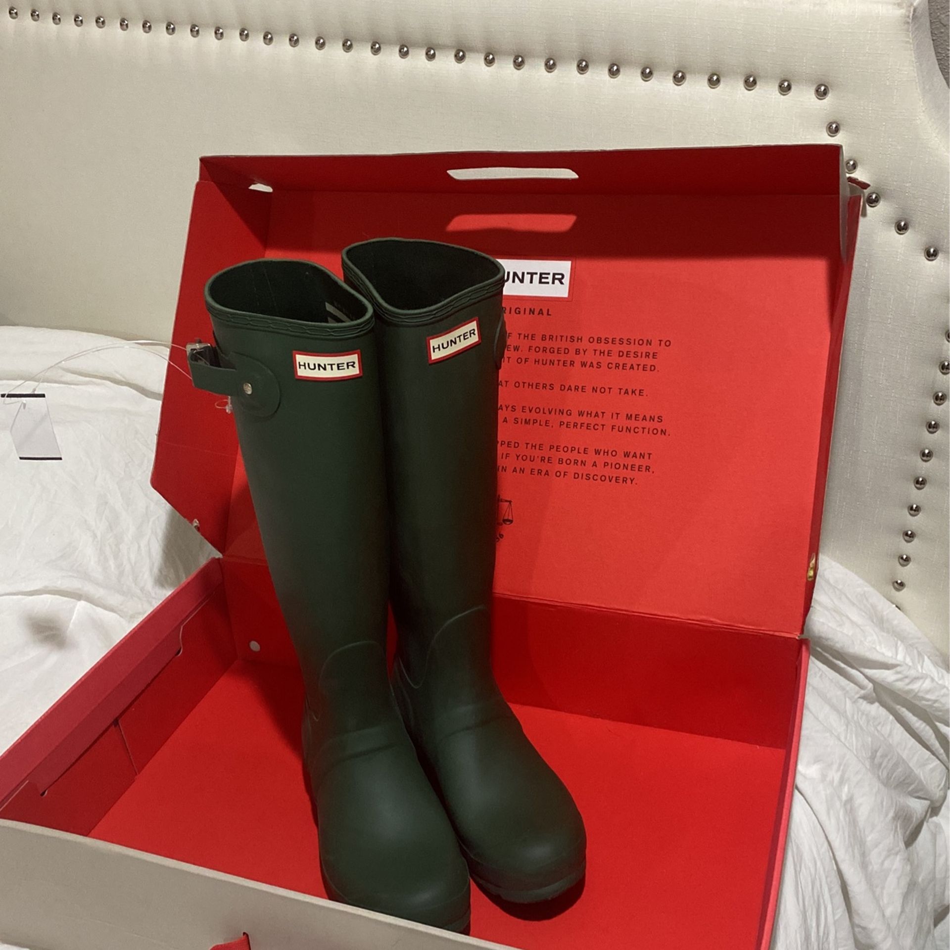 Brand New Hunter Rain Boots