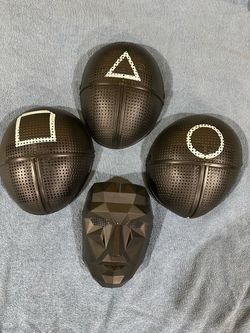 Squid games masks