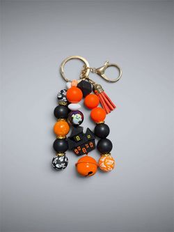 Halloween Bag Charms / Beaded keychains