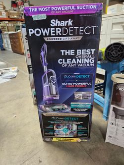 Shark
POWERDETECT Bagless Corded HEPA Upright Vacuum with DuoClean Detect Technology & XL Dust Cup Multisurface in Purple