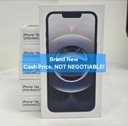 iPhone 16e 128GB Unlocked BRAND NEW