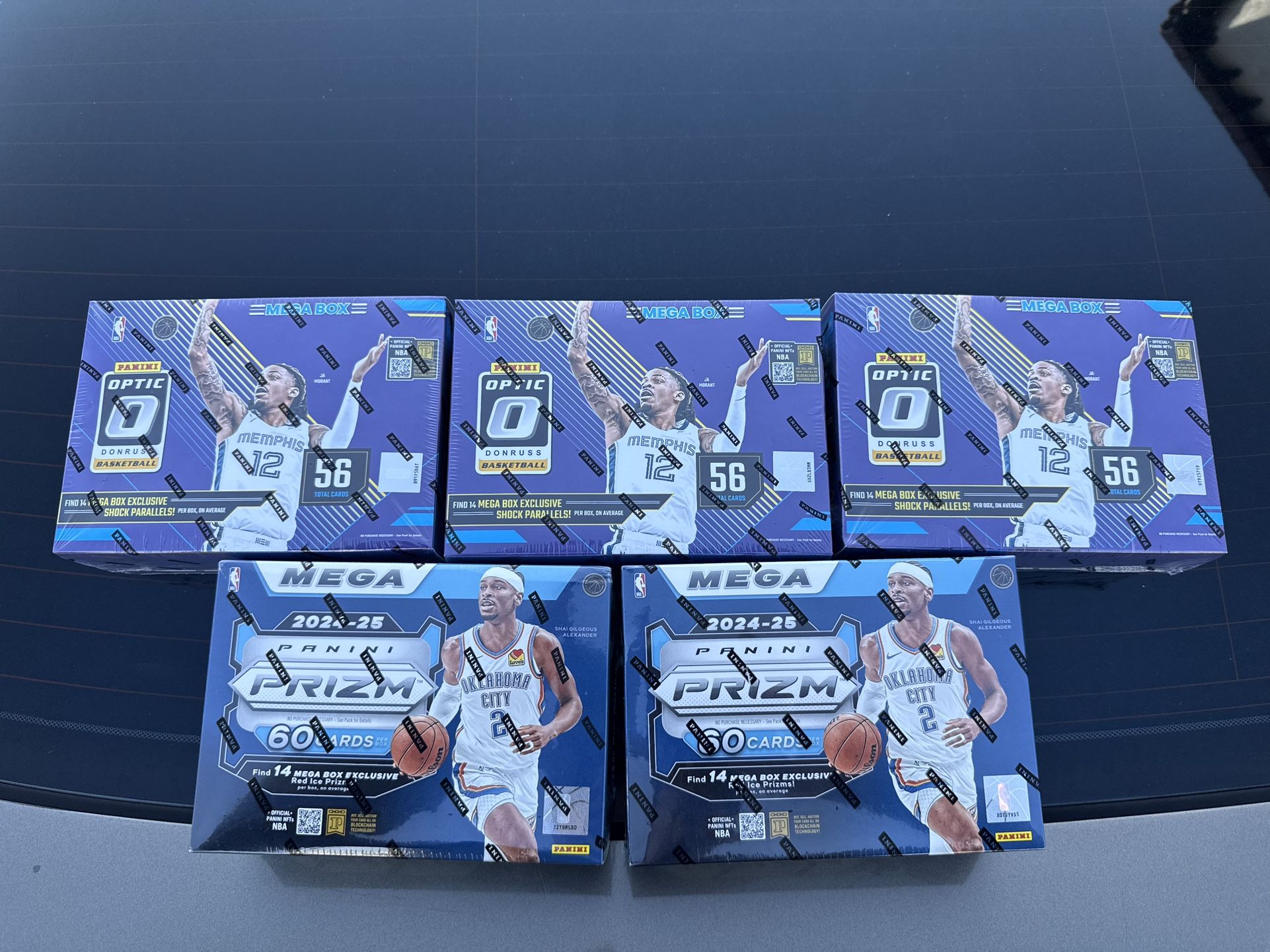 Panini Optic & Panini Prizm 2024 - 2025 NBA Mega Boxes