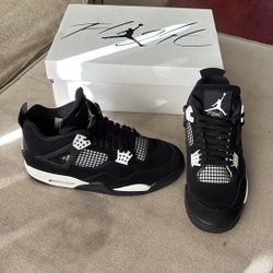 Jordan 4 White Thunder Mens 10.5