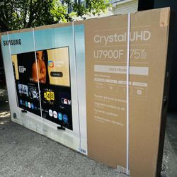 Samsung Crystal 75” Smart TV 4k 