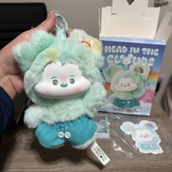 AUTHENTIC Miniso Disney Mickey Head in the Clouds Vinyl Plush - Leisure Rainbow