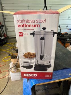 Nesco 50 Cup Stainless Steel Coffee Urn