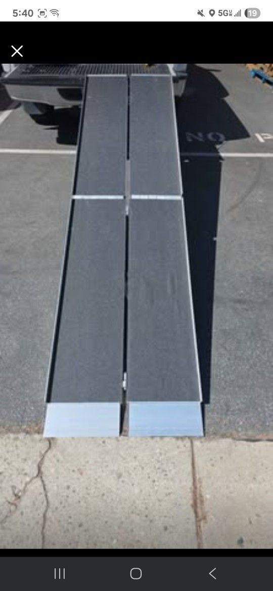 10 Feet Foldable Ramp For Wheelchair, SCOOTERS AND MOTOCYCLE