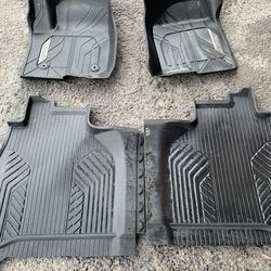Chevy Silverado factory rubber mats