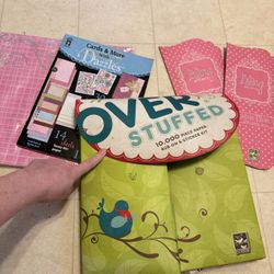 Huge Collection Of Scrapbooking Materials 3 BIRDS & More - Stickers, Rub Ons, Paper, Die Cuts, Cards, Etc - Arts & Crafts