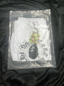 1:1 White Chrome Hearts A Bathing Ape T -Shirt