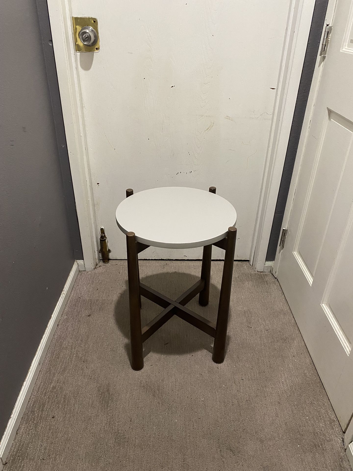 Wooden Side Table Or Plant Stand