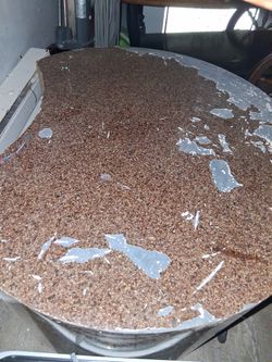 Unique Crescent Shaped Coffe/end Table