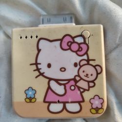 Vintage iPod Speaker Dock Hello Kitty