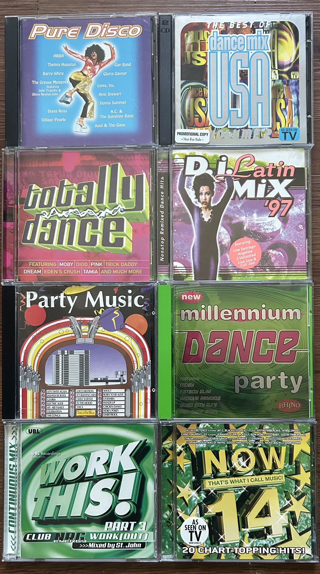Dance Mix CD’s Collection