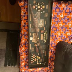 Billiards History Shadow Box