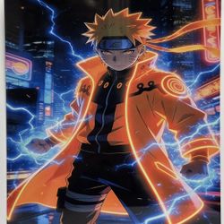 Anime Metal Print 8x10.