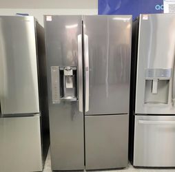 LG Side‑by‑Side Fridge – Stainless, Ice & Water Dispenser