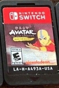 Avatar The Last Airbender Quest for Balance Nintendo Switch Game