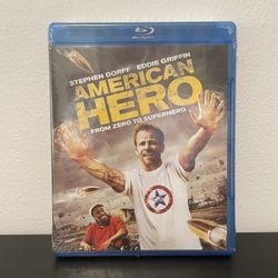 American Hero Blu Ray Movie NEW SEALED Unrated Superhero Comedy 2015