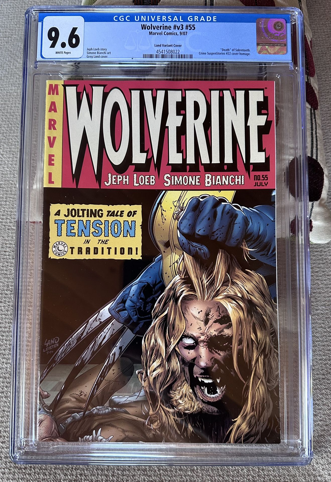 Wolverine #55 2007 9.6