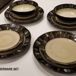 10-Piece Dinnerware Set (from Sonoma Goods For Life) for Sale in